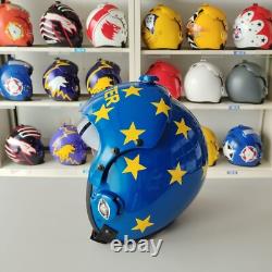 Top Gun Jester HGU-33 Flight Helmet Movie Prop Pilot Aviator USN Navy+Helmet Bag