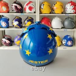 Top Gun Jester HGU-33 Flight Helmet Movie Prop Pilot Naval Aviator USN Navy+Pin