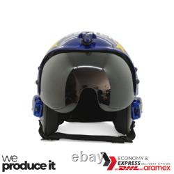 Top Gun Jester V2 Hgu-33 Flight Helmet Movie Prop Usn United States Navy Pilot Top Gun Jester V2 Hgu-33 Flight Helmet Movie Prop Usn United States Navy Pilot
