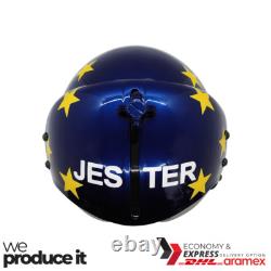 Top Gun Jester V2 Hgu-33 Flight Helmet Movie Prop Usn United States Navy Pilot Top Gun Jester V2 Hgu-33 Flight Helmet Movie Prop Usn United States Navy Pilot