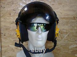 Top Gun Jolly Rogers Vp-84 Flight Helmet Movie Prop Pilot Naval Aviator Usn Navy