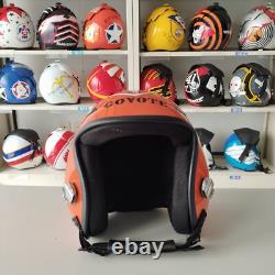 Top Gun Maverick 2022 Coyote Hgu-55 Flight Helmet Movieprop Pilot Aviator Usn+bg