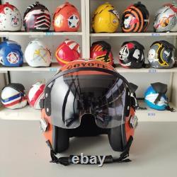 Top Gun Maverick 2022 Coyote Hgu-55 Flight Helmet Movieprop Pilot Aviator Usn+sh