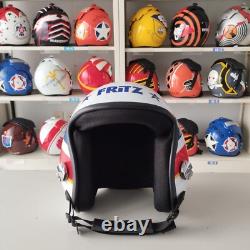 Top Gun Maverick 2022 Fritz Hgu-55 Flight Helmet Movieprop Pilot Aviator Usn+bag