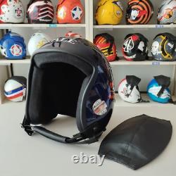 Top Gun Maverick 2022 Yale Hgu-55 Flight Helmet Movie Prop Pilot Aviator Usn +sh