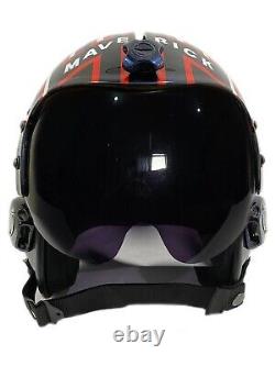 Top Gun Maverick Flight Helmet Movie Prop Pilot Usn Navy Hgu-33 Express Delivery