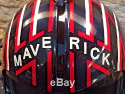 Top Gun Maverick Flight Helmet Pilot Naval Aviator Usn Navy