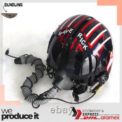 Top Gun Maverick HGU-33 Flight Helmet Movie Prop Pilot Aviator USN+ MBU Mask Rep