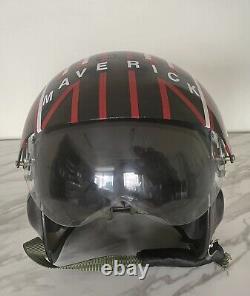 Top Gun Maverick Hand Painted Pilot Flight Helmet