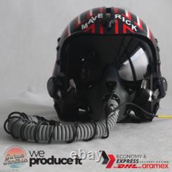 Top Gun Maverick Hgu-33 Flight Helmet + Mbu-12/p Mask Movie Prop Pilot Aviat Usn