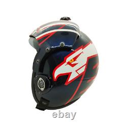 Top Gun Maverick Hgu-33 Flight Helmet Movie Prop Pilot Aviator Usn Navy + Hl Bag