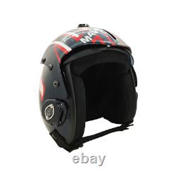 Top Gun Maverick Hgu-33 Flight Helmet Movie Prop Pilot Aviator Usn Navy + Hl Bag