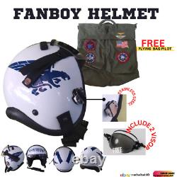 Top Gun Maverick-callfanboyaviator A Movie Prop Usn Pilot Flight Helmet Hgu-55