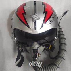 Top Gun Maverick-callslideraviator A Movie Prop Usn Pilot Flight Helmet Hgu33