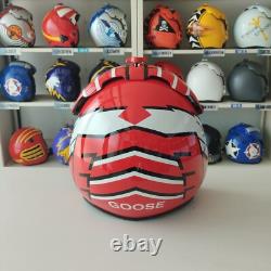 Top Gun Maverick+goose Hgu-33 Flight Helmet Movie Prop Pilot Aviator Usn+pin
