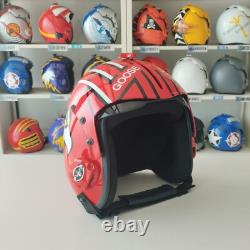 Top Gun Maverick+goose Hgu-33 Flight Helmet Movie Prop Pilot Aviator Usn+pin