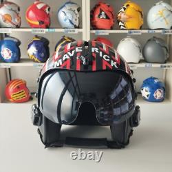 Top Gun Maverick+goose Hgu-33 Flight Helmet Movie Prop Pilot Aviator Usn+pin