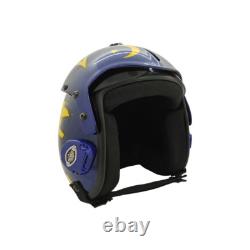 Top Gun Merlin Hgu-33 Flight Helmet Movie Prop Pilot Naval Aviator Usn + Hlm Bag