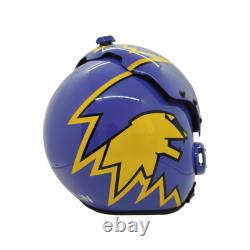 Top Gun Merlin Hgu-33 Flight Helmet Movie Prop Pilot Naval Aviator Usn V2 + Bag
