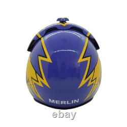 Top Gun Merlin Hgu-33 Flight Helmet Movie Prop Pilot Naval Aviator Usn V2 + Shrt