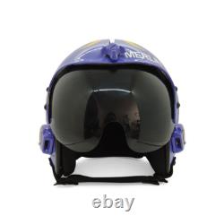 Top Gun Merlin Hgu-33 Flight Helmet Movie Prop Pilot Naval Aviator Usn V2 + Shrt