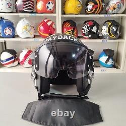 Top Gun Payback Hgu-55 Flight Helmet Movie Prop Pilot Aviator Usn Navy+ T-shirt