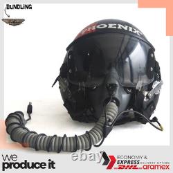 Top Gun Phoenix HGU-55 Flight Helmet Movie Prop Pilot Aviator USN + MBU Mask Rep