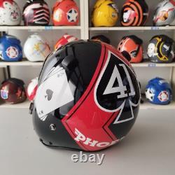 Top Gun Phoenix Hgu-55 Flight Helmet Movie Prop Pilot Aviator Usn Navy + Hl Bag Top Gun Phoenix Hgu-55 Flight Helmet Movie Prop Pilot Aviator Usn Navy + Hl Bag