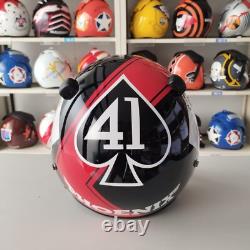 Top Gun Phoenix Hgu-55 Flight Helmet Movie Prop Pilot Aviator Usn Navy + Hl Bag