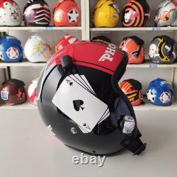 Top Gun Phoenix Hgu-55 Flight Helmet Movie Prop Pilot Aviator Usn Navy + Hl Bag