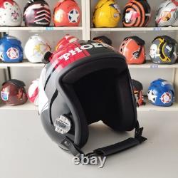 Top Gun Phoenix Hgu-55 Flight Helmet Movie Prop Pilot Naval Aviator Usn + Pin