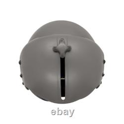 Top Gun Plain Grey Flight Helmet MovieProp Pilot Aviator USN Navy +Helmet Bag