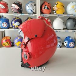 Top Gun Plain Red Hgu-33 Flight Helmet Movie Prop Pilot Aviator Usn Usaf