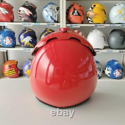 Top Gun Plain Red Hgu-33 Flight Helmet Movie Prop Pilot Aviator Usn Usaf