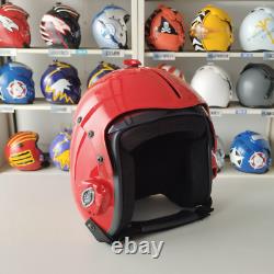 Top Gun Plain Red Hgu-33 Flight Helmet Movie Prop Pilot Aviator Usn Usaf