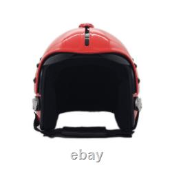 Top Gun Plain Red Hgu-33 Flight Helmet Movie Prop Pilot Aviator Usn Usaf