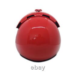 Top Gun Plain Red Hgu-33 Flight Helmet Movie Prop Pilot Aviator Usn Usaf + Bag