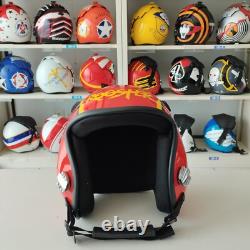 Top Gun Rooster Hgu-33 Flight Helmet Movie Prop Pilot Aviator Usn Navy + Hl Bag Top Gun Rooster Hgu-33 Flight Helmet Movie Prop Pilot Aviator Usn Navy + Hl Bag