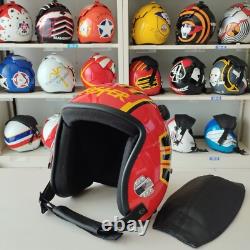 Top Gun Rooster Hgu-33 Flight Helmet Movie Prop Pilot Aviator Usn Navy + Hl Bag