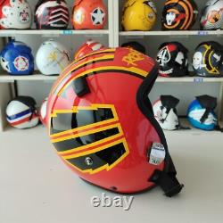 Top Gun Rooster Hgu-33 Flight Helmet Movie Prop Pilot Aviator Usn Navy + Hl Bag