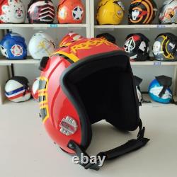 Top Gun Rooster Hgu-33 Flight Helmet Movie Prop Pilot Aviator Usn Navy + Hl Bag