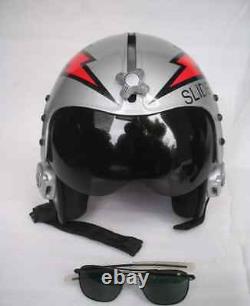 Top Gun Slider Flight Helmet Movie Prop Pilot Naval Aviator Usn Navy