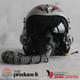 Top Gun Slider Hgu-33 Flight Helmet + Mbu-12/p Mask Movie Prop Pilot Aviator Usn