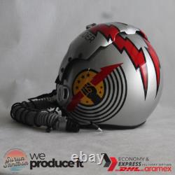 Top Gun Slider Hgu-33 Flight Helmet + Mbu-12/p Mask Movie Prop Pilot Aviator Usn