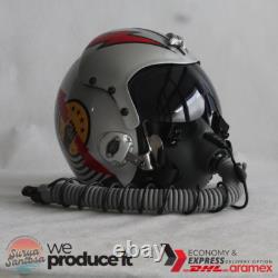 Top Gun Slider Hgu-33 Flight Helmet + Mbu-12/p Mask Movie Prop Pilot Aviator Usn