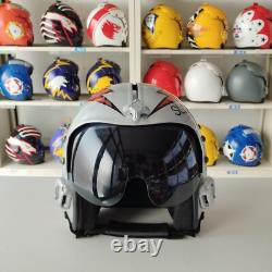 Top Gun Slider Hgu-33 Flight Helmet + Mbu-12/p Mask Movie Prop Pilot Aviator Usn