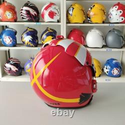 Top Gun Sundown Flight Helmet Movie Prop Pilot Naval Aviator Usn Navy + Pin