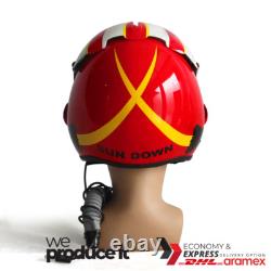 Top Gun Sundown Hgu-33 Flight Helmet Movie Prop Pilot Usn+ Mbu-12/p Mask Replica