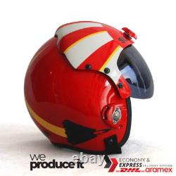 Top Gun Sundown Hgu-33 Flight Helmet Movie Prop Pilot Usn+ Mbu-12/p Mask Replica