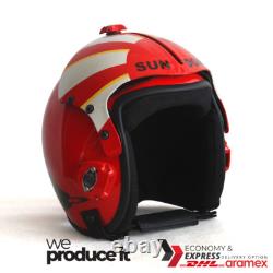 Top Gun Sundown Hgu-33 Flight Helmet Movie Prop Pilot Usn+ Mbu-12/p Mask Replica